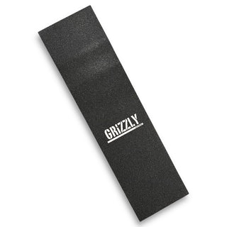 GRIZZLY | White Logo Graphic Griptape Sheet