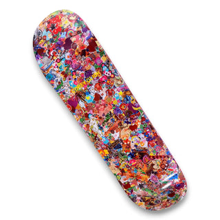 SCI-FI FANTASY | Sticker Collage | Corey Glick Pro Skateboard Deck | 8.25"