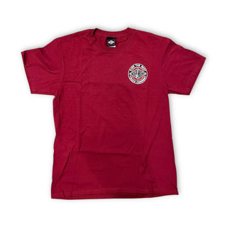 INDEPENDENT | Built to Grind - Short Sleeve Youth T-Shirt | Cardinal Red