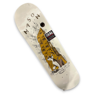 REAL | Record Scratch - Mason Silva Pro Skateboard Deck | 8.28"