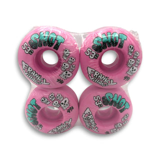 SNOT | Skulls - Franky Villani Pro Wheels - Pink | 53mm / 99a