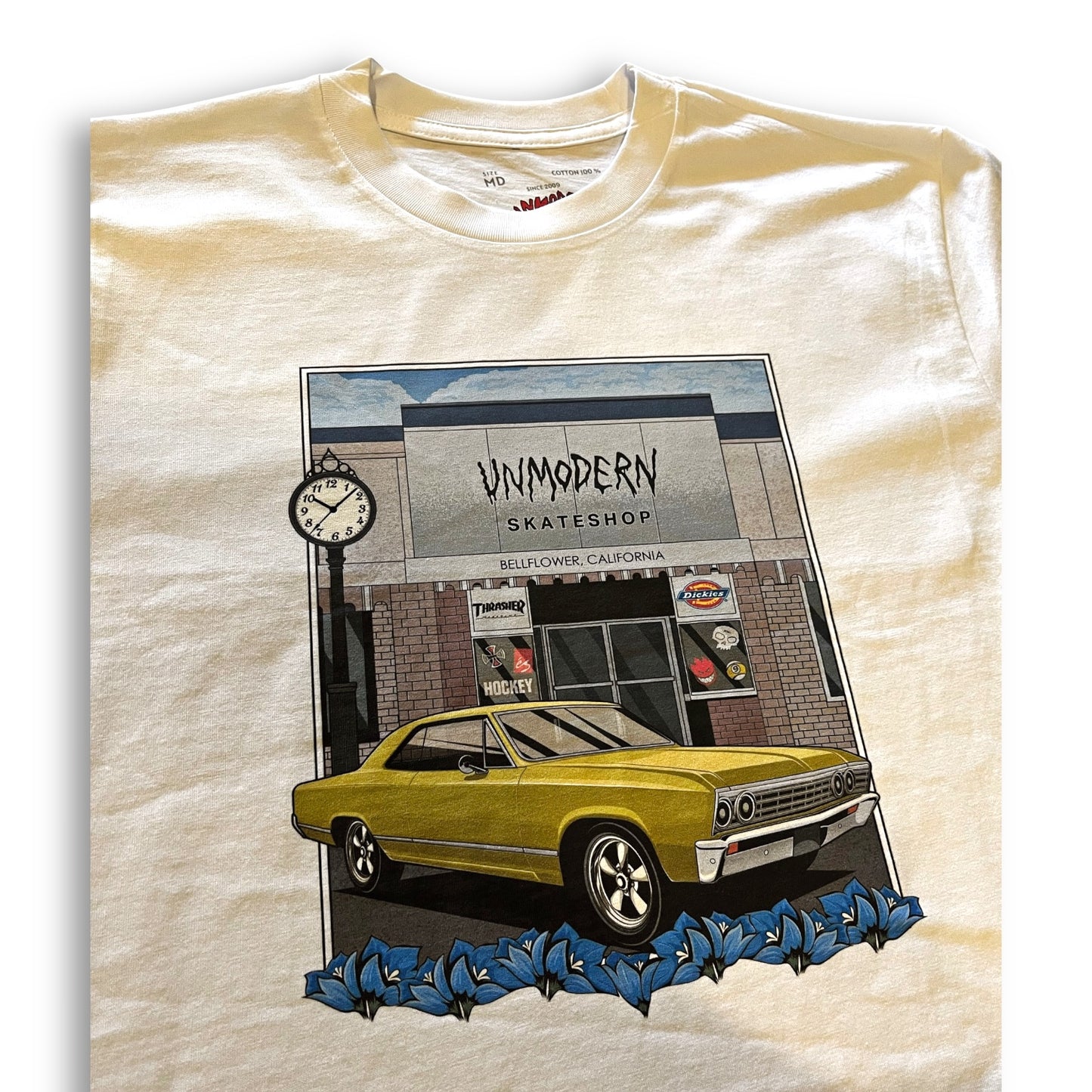 UNMODERN BELLFLOWER BLVD T-Shirt | White