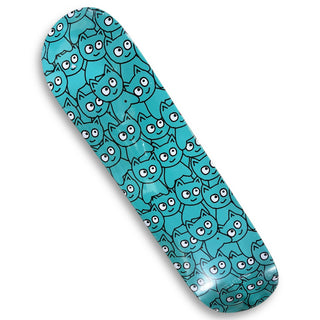 MEOW | Sticker Pile - Team Skateboard Deck | 8.0"