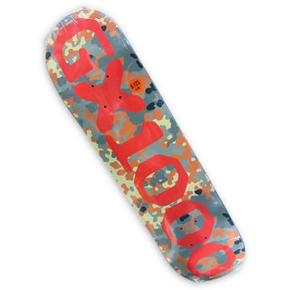 GX1000 | OG Logo Camo Red - Pro Skateboard Deck | 8.125"