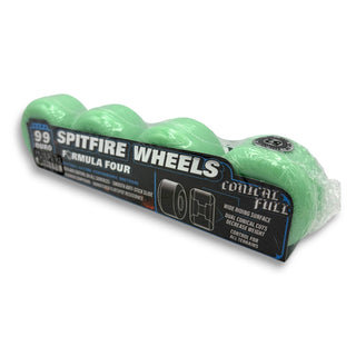 SPITFIRE | Formula Four Conical Full Wheels - Teal | 52mm / 99a