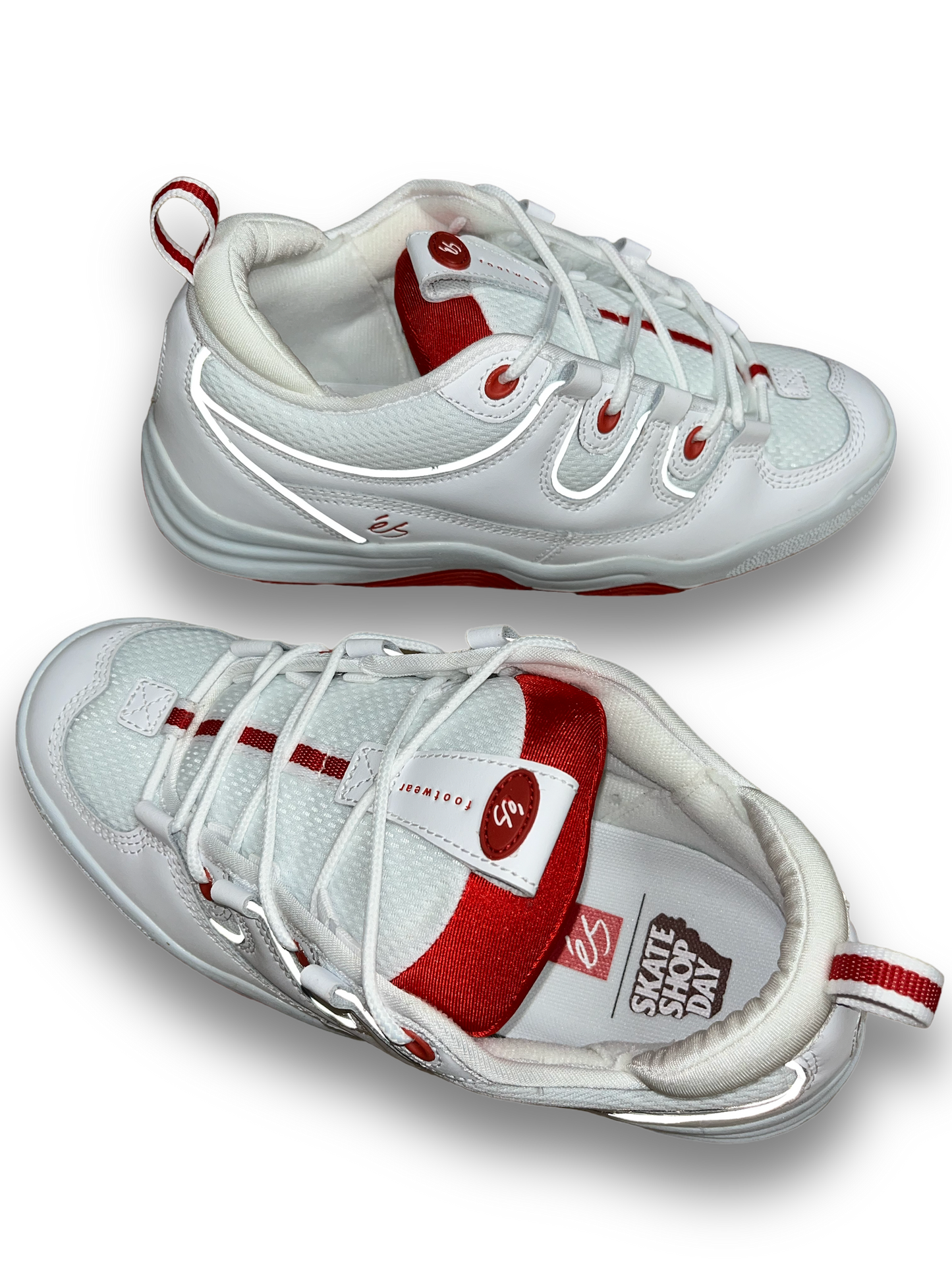 éS Shoes | Two Nine 8 | White / Red / Skate Shop Exclusive