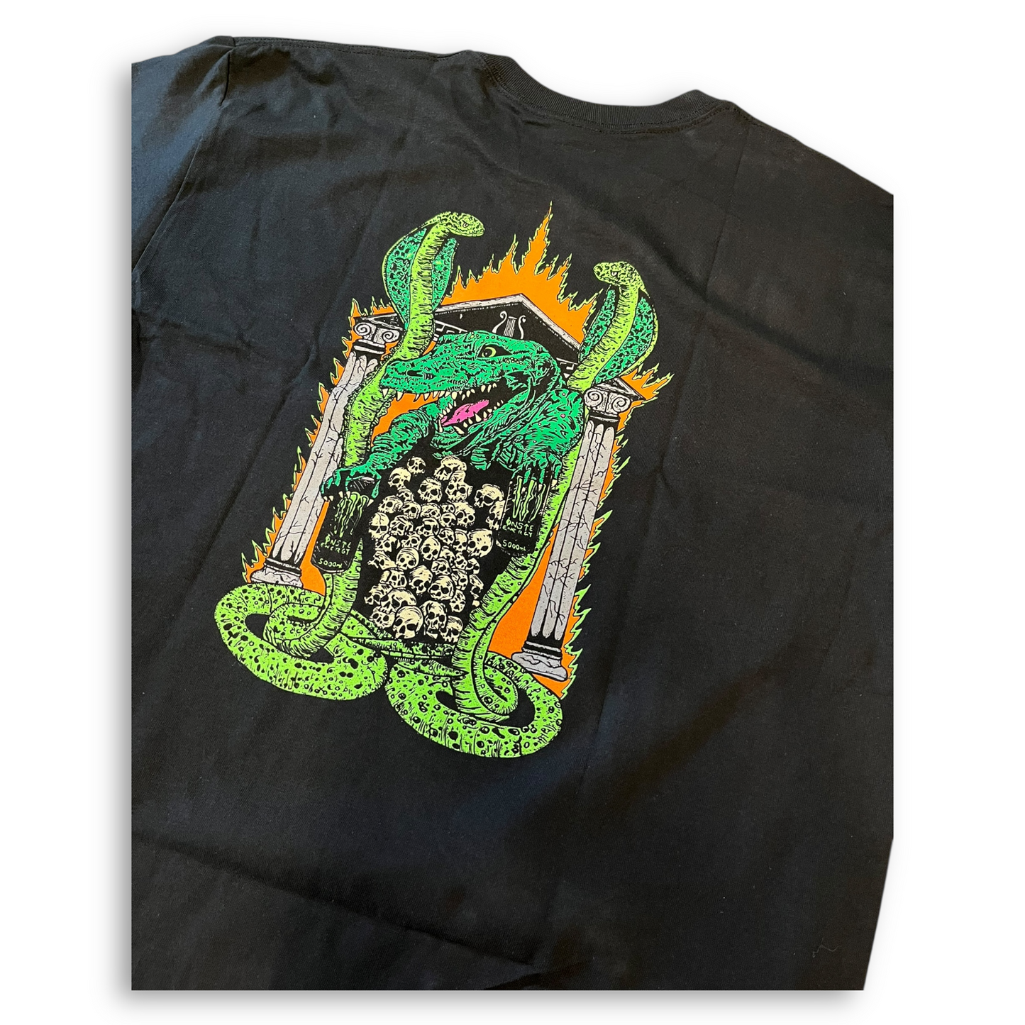 HEROIN | King Croc - Black T-Shirt