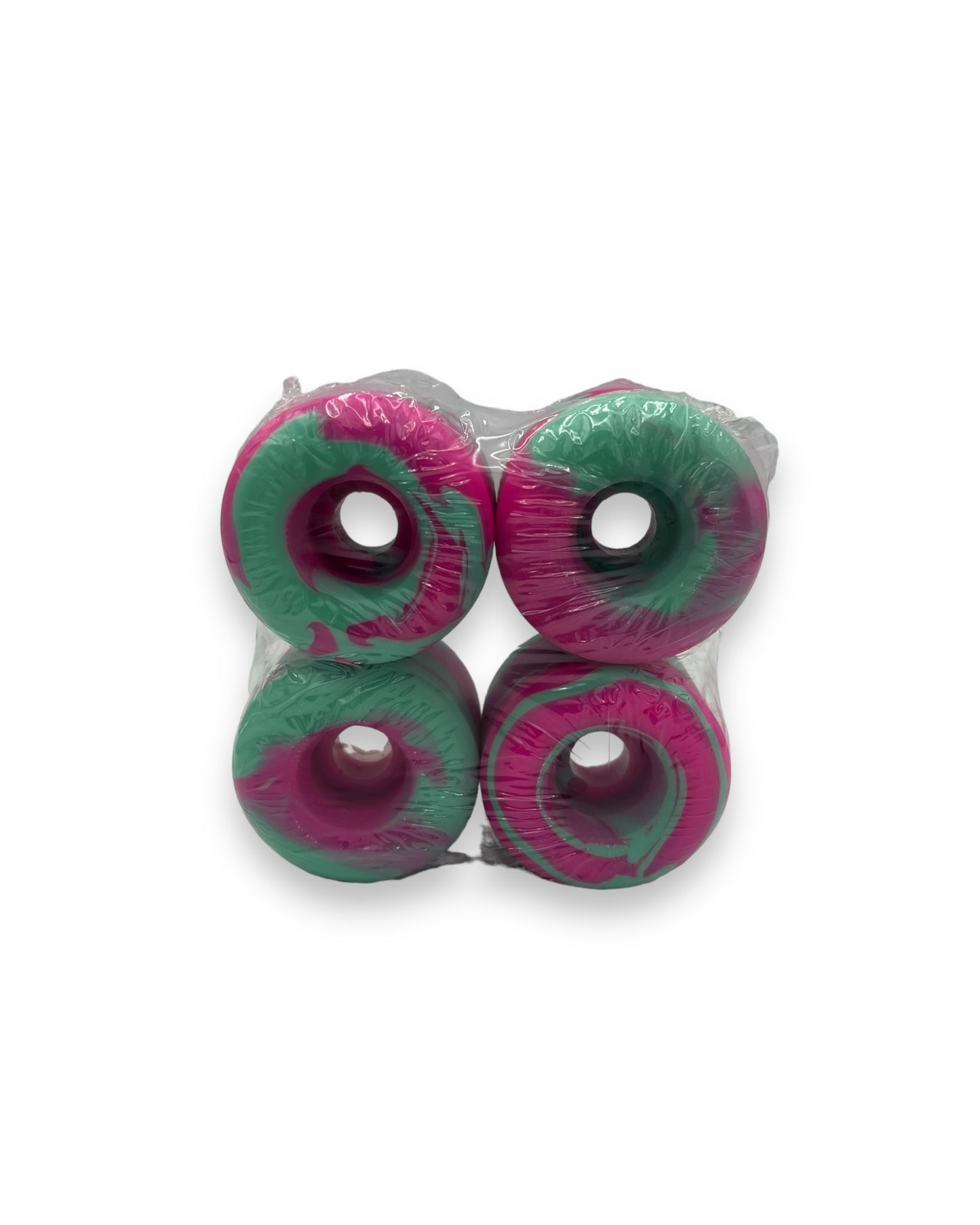 SNOT | Wide Boys Wheels | Ice Teal & Pink Swirl | 55mm / 97a