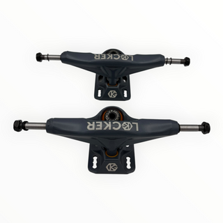GRIND KING | Locker Matte Grey Trucks Set | 8.25" / 8.5"