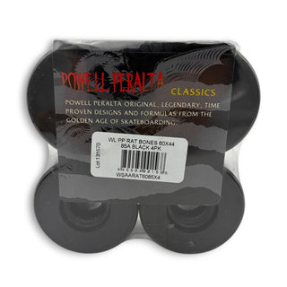 POWELL PERALTA | Rat Bones Wheels | Black 60mm / 85a