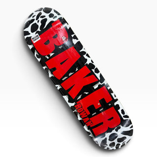 BAKER | Brand Logo Cowprint - Zorilla Pro Skateboard Deck | 8.4"