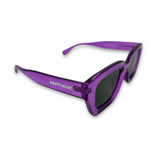 HAPPY HOUR | Camdens Sunglasses | Crystal Gloss Purple