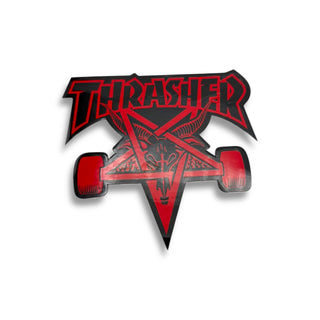 THRASHER | Skate Goat Sticker | Medium