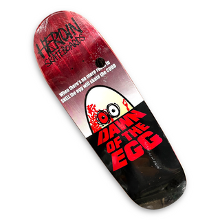 HEROIN | Dawn of the Egg - Pro Skateboard Deck | 9.4"