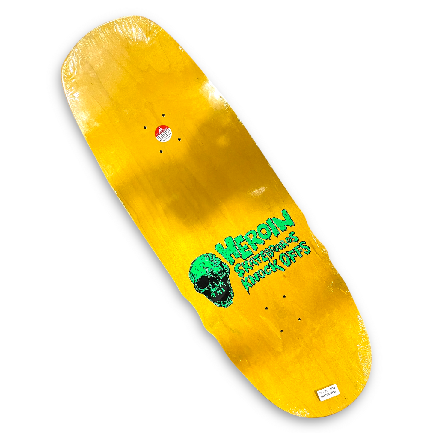 HEROIN | Knock Off - Swampy Pro Skateboard Deck | 10.6"