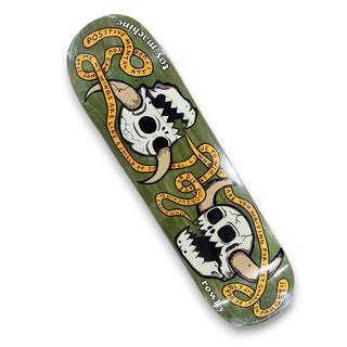 TOY MACHINE | Skulls - Geoff Rowley Skateboard Deck | 8.25"