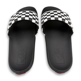 VANS | La Costa Checkerboard Slide-On | Black / White