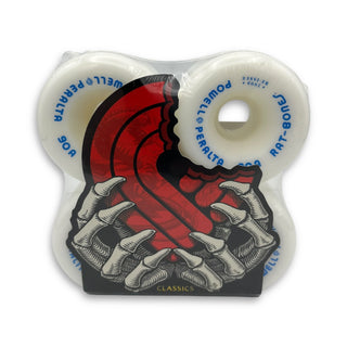 POWELL PERALTA | Rat Bones Wheels | White 60mm / 85a