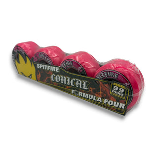 SPITFIRE | Formula Four Conical Wheels - Pink Urethane | 53mm / 99a