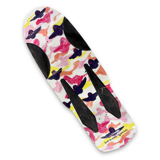 KROOKED | Diamond Quad Beamer - SSD26 Custom Skateboard Deck | 10.75"