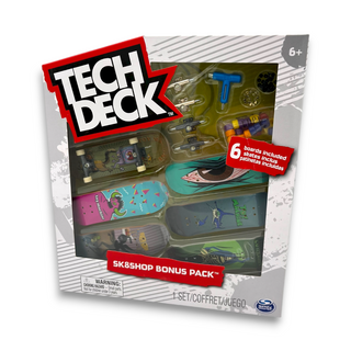 TECH DECK | Sk8Shop Bonus 6-Pack Fingerboard Set