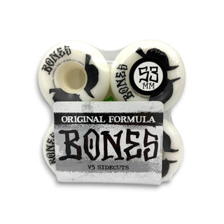 BONES | OG 100s - V5 Sidecut White Wheels | 53mm / 100a