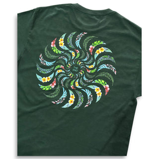 SPITFIRE | Floral Classic Shirt - Forrest Green