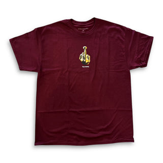 TOP HEAVY ENTERTAINMENT | Heavy Metal Tee | Burgundy