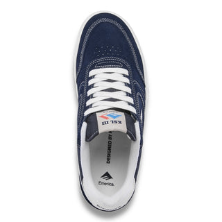 EMERICA | KSL III - Pro Skate Shoe | Navy / Tan