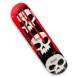 ZERO | 3 Skull Blood Logo - Pro Skateboad Deck