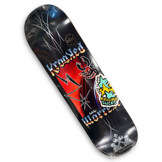 KROOKED | Chrome Zone - Bobby Worrest Pro Skateboard Deck | 8.3"