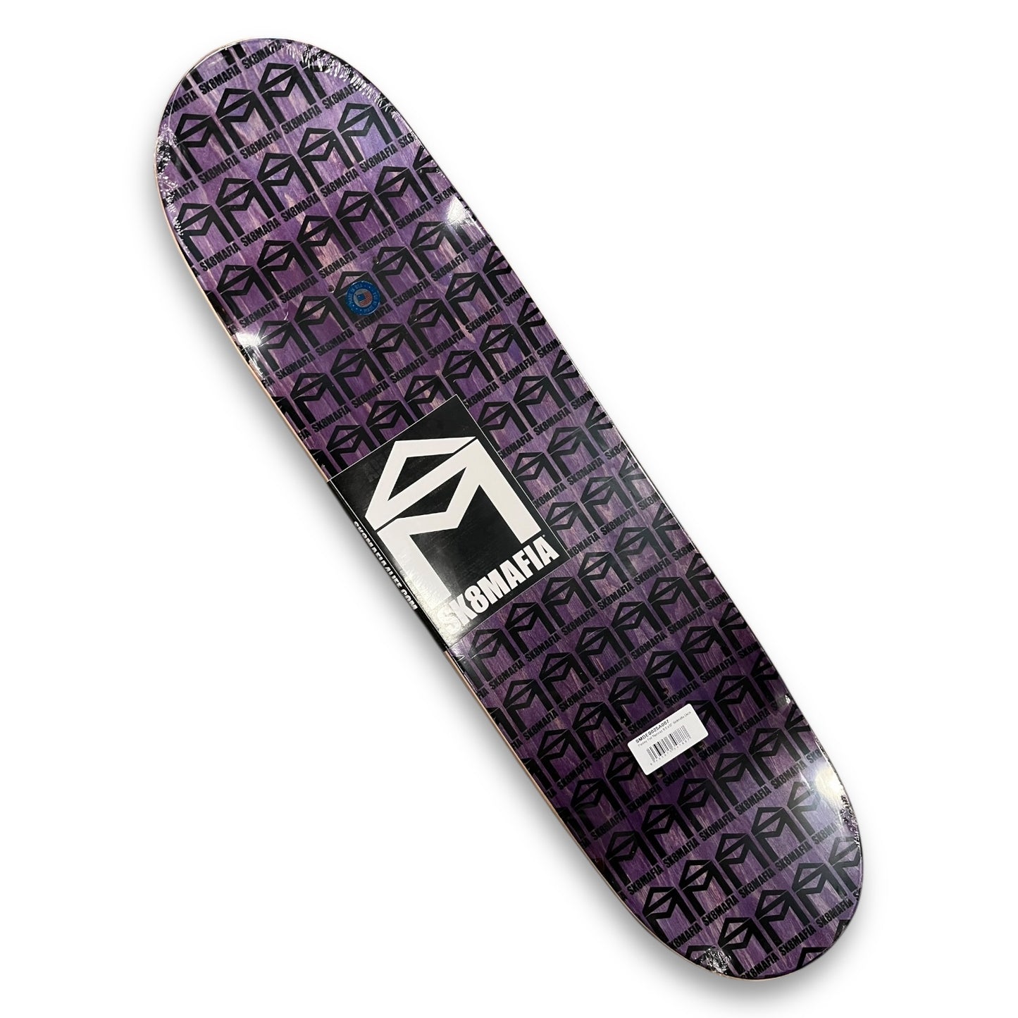 SK8MAFIA | Paisly Blue Foil - Alexis Ramirez Pro Skateboard Deck | 8.5"