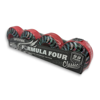 SPITFIRE | Formula Four Classic - Floral Skateboard Wheels | 52mm / 99a Pink