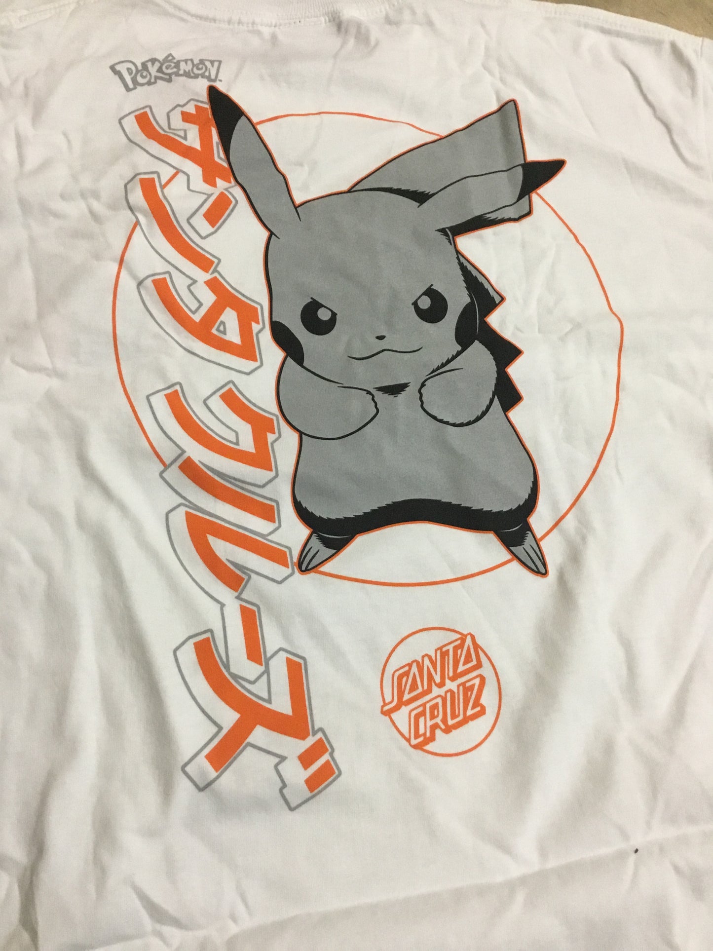 SANTA CRUZ x POKEMON | Pikachu | White Shirt