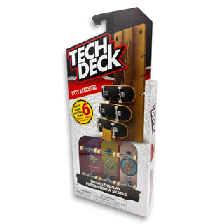 TECH DECK | 3 Completes with Board Rack Display