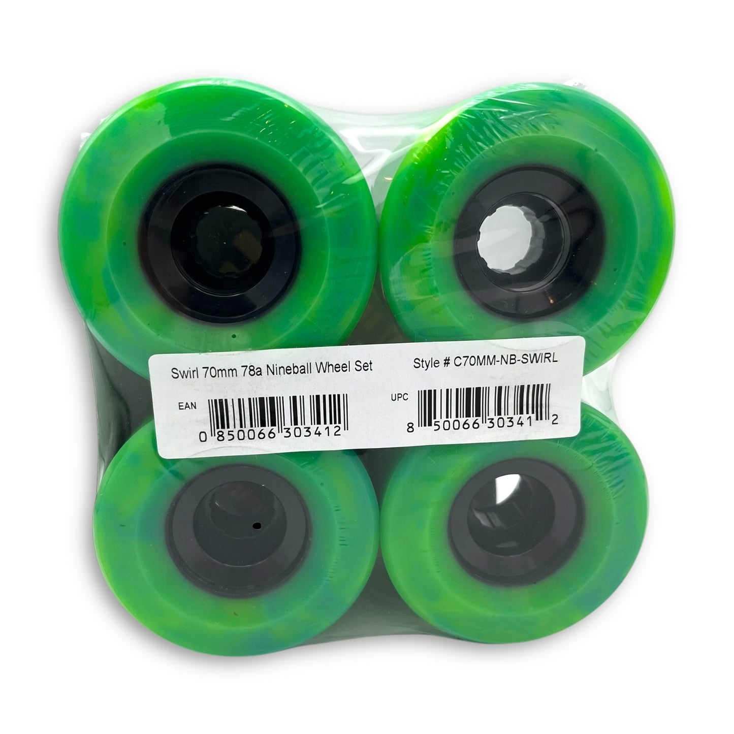 SECTOR 9 | Nineball Green Goblin Wheels | 70mm / 78a