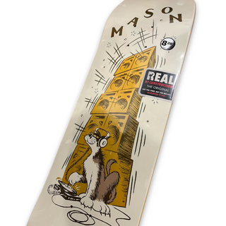 REAL | Record Scratch - Mason Silva Pro Skateboard Deck | 8.28"