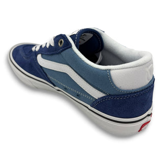 Vans Skate Rowan low-top sneaker in true navy blue suede and canvas
