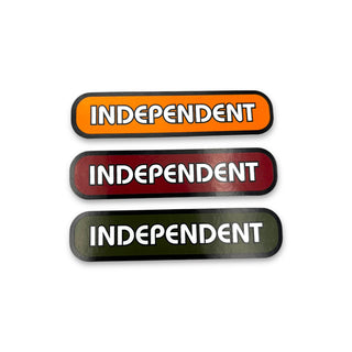 INDEPDENDENT | GroundWork Logo Sticker - Assorted Colors | 4"