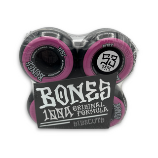 BONES | OG 100s - V5 Sidecut Black Wheels | 53mm / 100a