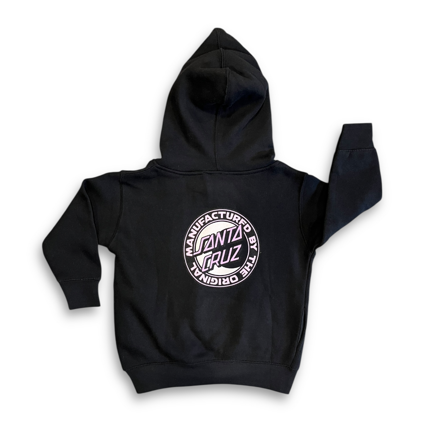 SANTA CRUZ | Moon Dot Toddler Hoodie | Black