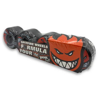 SPITFIRE | Formula Four Radial Full Wheels - Black | 58mm / 99a