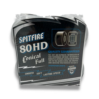 SPITFIRE | 80HD Conical Full Street Cruiser Wheels | 54mm / 56mm