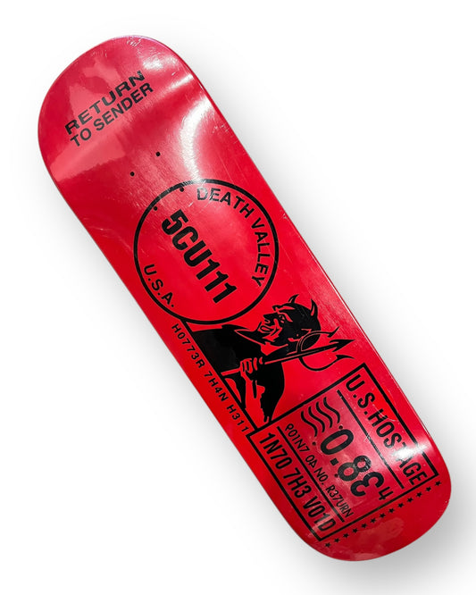 SCUM | Return to Sender | Postal Series Pro Skateboard Deck | 9.0"