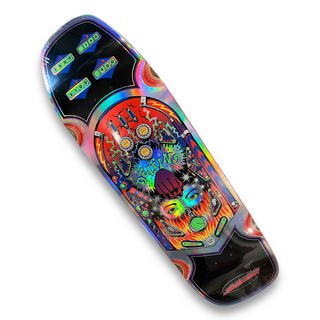SANTA CRUZ | Pinball - Shaped Pro Skateboard Deck | 9.1"