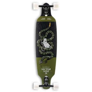 SECTOR 9 | Fractal Rattler | Drop Through Longboard | 36"