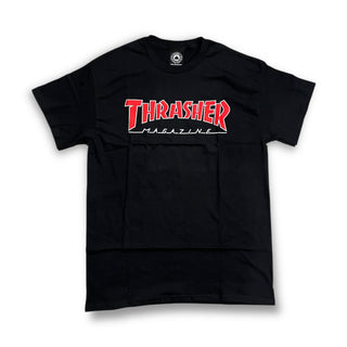 THRASHER | Outlined | Black Tee