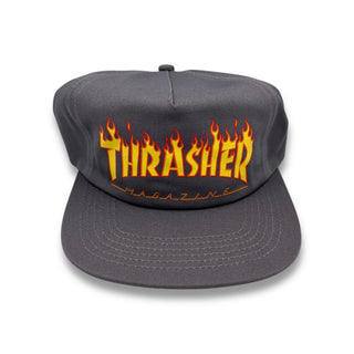 THRASHER | Flame Snapback Hat