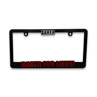 BAKER | Baker For Life License Plate Frame