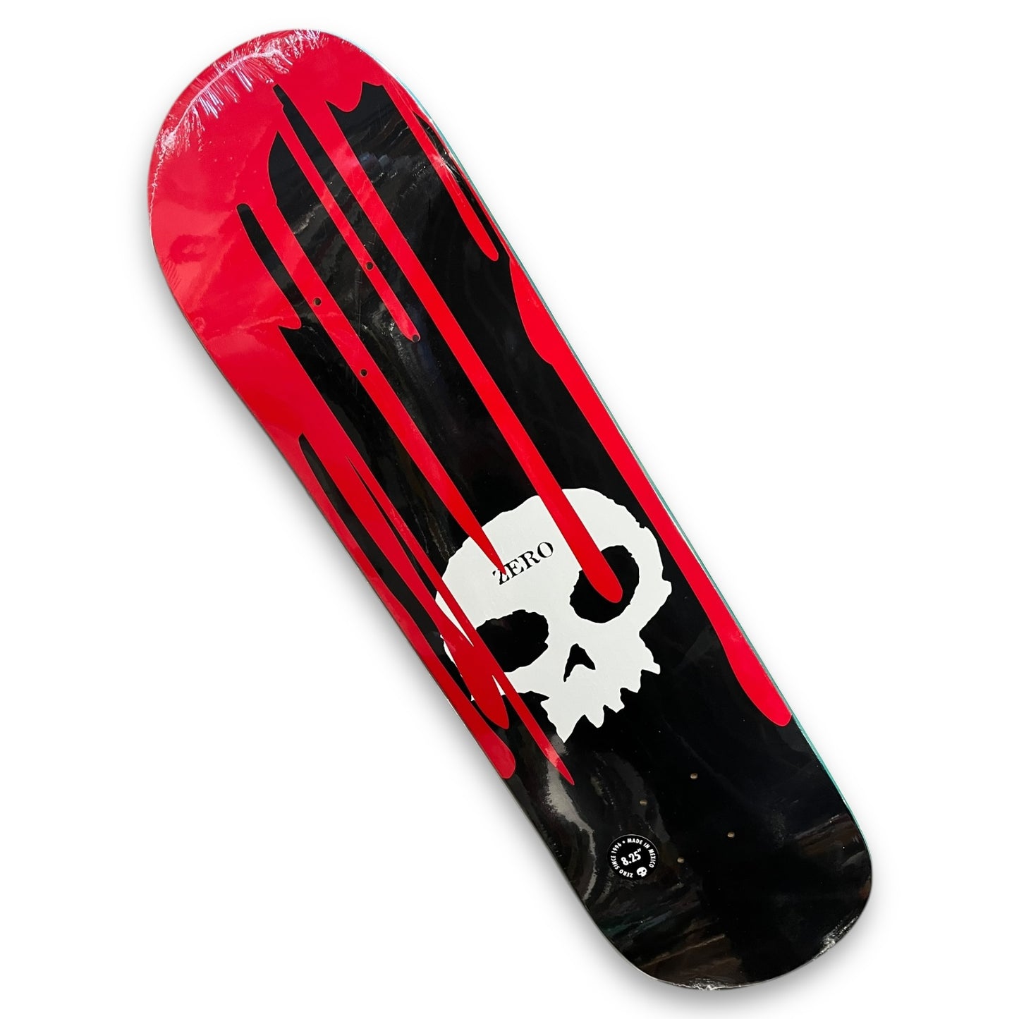 ZERO | Single Skull with Blood - Pro Skateboard Deck | 8.25"